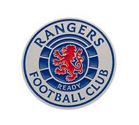 Badge à épingle en émail Rangers FC (blason du club) 30 mm - Produit officiel, taille unique, Émail, métal, argent, Sans pierre précieuse
