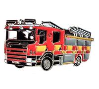 Badge à épingle en métal émaillé Camion de pompiers