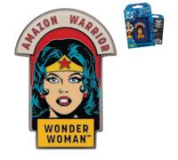 Badge à épingle Wonder Woman Amazon Warrior édition limitée en émail - Collection officielle DC, numéroté individuellement 9 995 dans le monde entier