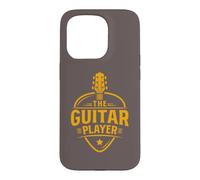 Badge A Guitar's Bold pour Amateur de Musique Cadeau Coque pour iPhone 15 Pro