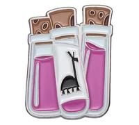 Badge à revers, motif animal de la bande dessinée Lama Trank, Klein, Métal non précieux