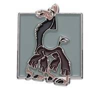 Badge à revers, motif animal de la bande dessinée Lama Trank, Klein, Métal non précieux