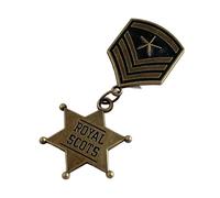 Badge Antique Badge Fans Martial Collectionneur Étoile Broche Broche Pour La Collection Amoureuse Martiale Et Les Passionnés De La Collection