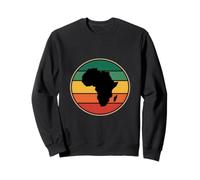 Badge Arc-en-Ciel rétro Africa Continent Sweatshirt
