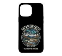 Badge Aurora Ours de l'Alaska Portes de l'Arctique National Park Coque pour iPhone 13 Pro Max