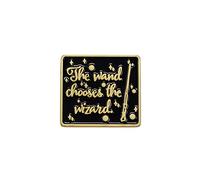 Half Moon Bay Pin's Harry Potter – La baguette choisit son sorcier – Authentique en émail