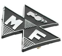 Badge avant noir pour tracteur Massey Ferguson 35 FE35 828136M1