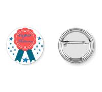 Badge broche pins super maîtresse cocarde médaille 37mm handmade cadeau
