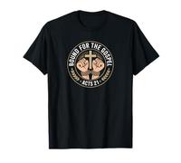 Badge chrétien « Bound For The Gospel Acts 21 » T-Shirt