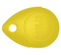 badge / clé de proximité - 13.56 - jaune - urmet memoprox/j