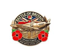 Badge commémoratif pour la Grande-Bretagne, badge commémoratif de la bataille d'Angleterre, badge en métal | Souvenir d'Angleterre, jamais forget