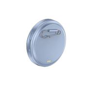 Badge cyber intelligent, avec écran 1,7", réponse tactile rapide, compatible Bluetooth 6.0, effets de lumière dynamiques (blanc)