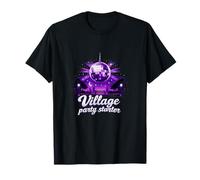 Badge de Bal Disco Village Party Starter Local Pride T-Shirt