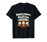 Badge de Camping Happy Campers Have S More Fun T-Shirt