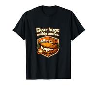 Badge de Camping Montagne Bear Hugs and Big Smores T-Shirt