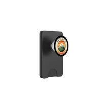 Badge de Camping Vintage avec Inscription Happy RV Owner PopSockets PopWallet pour MagSafe