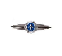 Badge de capitaine en métal pour aviation pilote d'aviation, TAILLE UNIQUE, Comme décrit