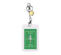 Badge de joueur de football suédois de dessin animé momie pochette de protection pour carte de crédit Clochette jaune, jaune