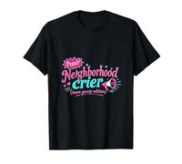 Badge de la fierté Locale des potins du Quartier Crier Town T-Shirt