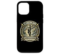 Badge de la Fraternité des monteurs de Lignes, gardant Les lumières allumées Coque pour iPhone 12/12 Pro