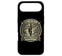 Badge de la Fraternité des monteurs de Lignes, gardant Les lumières allumées Coque pour iPhone Air