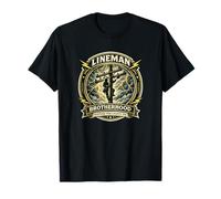 Badge de la Fraternité des monteurs de Lignes, gardant Les lumières allumées T-Shirt
