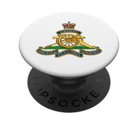 Badge de l'Artillerie Royale PopSockets PopGrip Adhésif