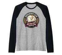 Badge de Lecture Vintage pour bibliothèque Manche Raglan