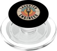 Badge de Microphone rétro Humoristique pour ingénieur du Rire PopSockets PopGrip pour MagSafe