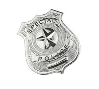 Badge de policier métal adulte