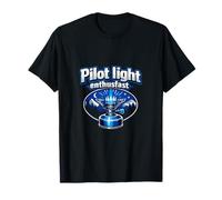 Badge de réchaud de Camp pour Amateurs de lumière Pilote T-Shirt