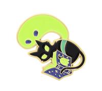 Badge de revers en alliage de Styles gothiques, histoires de spectres, robuste pour bijoux à la mode, broche scintillante
