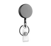 Badge De Service Enroulé Enroule Des Porte-clés Rétractables Supporters Carabiner Pour Le Nom La Carte Enroule Des Bobines