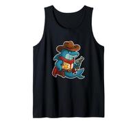 Badge de shérif Cowboy Dauphin Débardeur