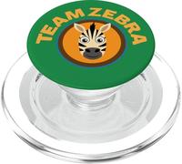 Badge de Sport Team Zebra PopSockets PopGrip pour MagSafe