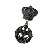 Badge de style antique pour fans de martiaux et collectionneurs d'étoiles pour les amateurs de martiaux et d'histoire, collection rétro, l, taille unique