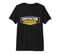 Badge de superviseur de la Construction Équipe de Supervision T-Shirt Haut de Gamme