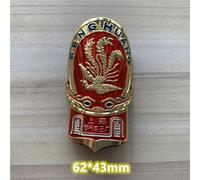 Badge De Tête De Vélo En Aluminium,2 Pièces,Autocollants Pour Vtt Bmx,Cadre Avant De Vélo Pliant,Accessoires De Cyclisme,Emblème Palelgh - Type Three Trails Phon