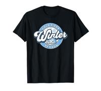 Badge d'hiver pour Costume de Noël Amusant de la Saison des Pizzas Froides T-Shirt