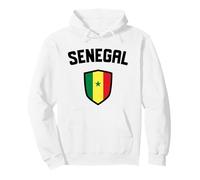Badge Drapeau du Sénégal et du Sénégal pour Hommes, Femmes et Enfants Sweat à Capuche