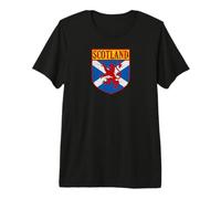 Badge Drapeau Royal écossais Vintage T-Shirt Haut de Gamme