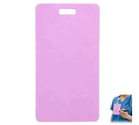 Badge effaçable - Notes adhésives réutilisables en silicone pour infirmières et médecins - Stylo à bille et bloc-notes effaçable à l'alcool - Léger - Cadeau médical