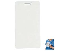Badge effaçable - Notes adhésives réutilisables en silicone pour infirmières et médecins - Stylo à bille et bloc-notes effaçable à l'alcool - Léger - Cadeau médical