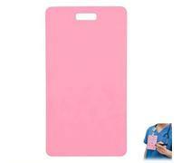 Badge effaçable - Notes adhésives réutilisables en silicone pour infirmières et médecins - Stylo à bille et bloc-notes effaçable à l'alcool - Léger - Cadeau médical