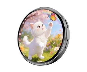 Badge Électronique Animé Style Broche HD avec Écran Tactile pour Affichage
