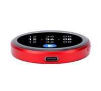 Badge électronique avec Fixation Magnétique pour Téléphone | Batterie rechargeable, Utilisation polyvalente comme broche, Téléchargement d\'image personnalisé
