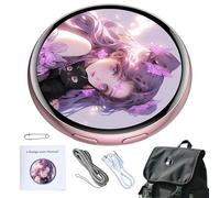 Badge électronique - Écran tactile rechargeable pour de photos instantané, pour les fans d'anime, adultes, , comic, congrès, festival, cosplay, événement, Refer to description