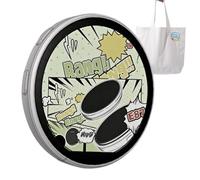 Badge électronique - Épingles électroniques d'anime | Badges nominatifs électroniques magnétiques, badges numériques intelligents de 4,3 cm, pour les services commerciaux, les lieux de travail, les