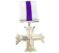 Badge élégant en métal avec broche en forme de croix en ruban, décoration pour fêtes, récompenses religieuses