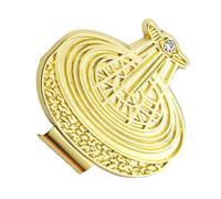 Badge élégant pour casquettes tendance en alliage - Convient pour mettre en valeur l'individualité lors de fêtes et festivals
